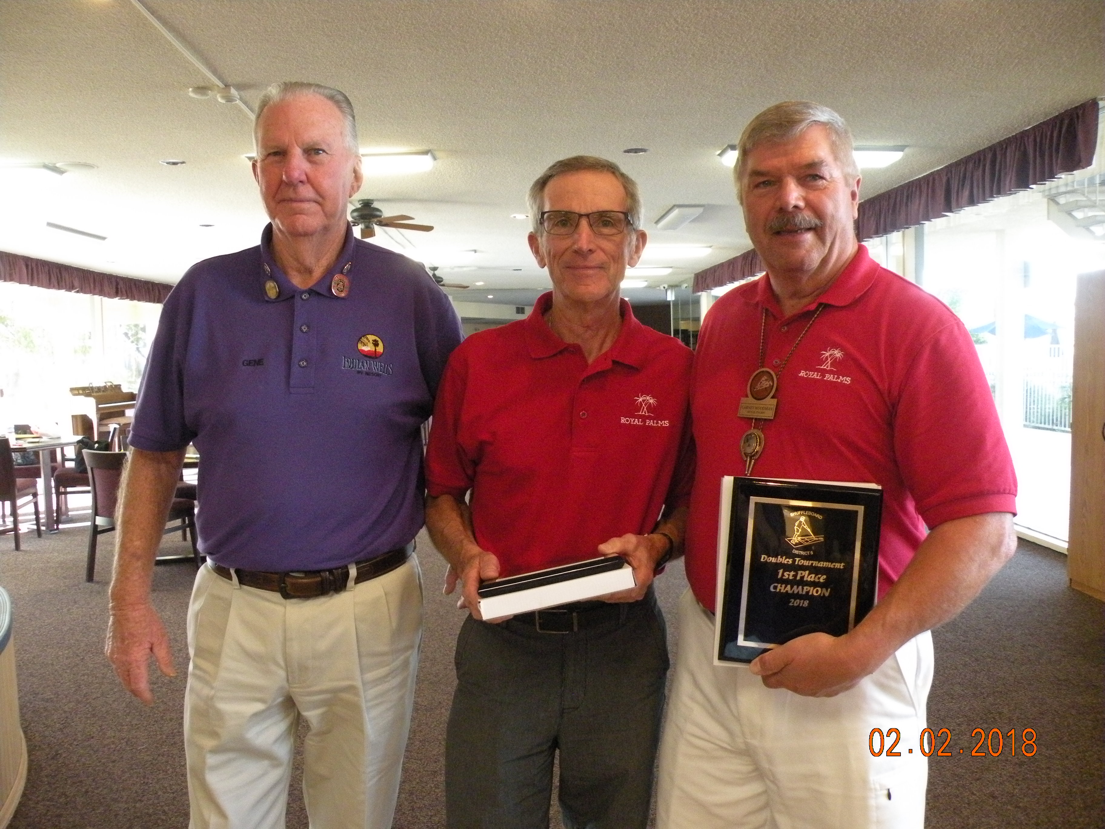 Clare DeBlonde & Garnet Woodman,   Champions of Championship Division.JPG