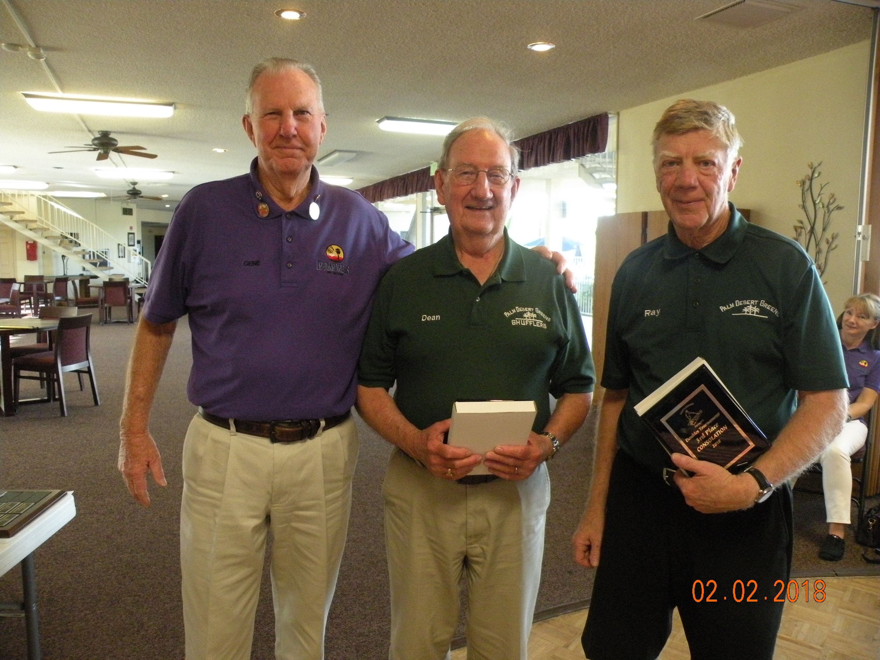 Dean DeLap & Ray Hall, 3rd   Consolation Division.JPG
