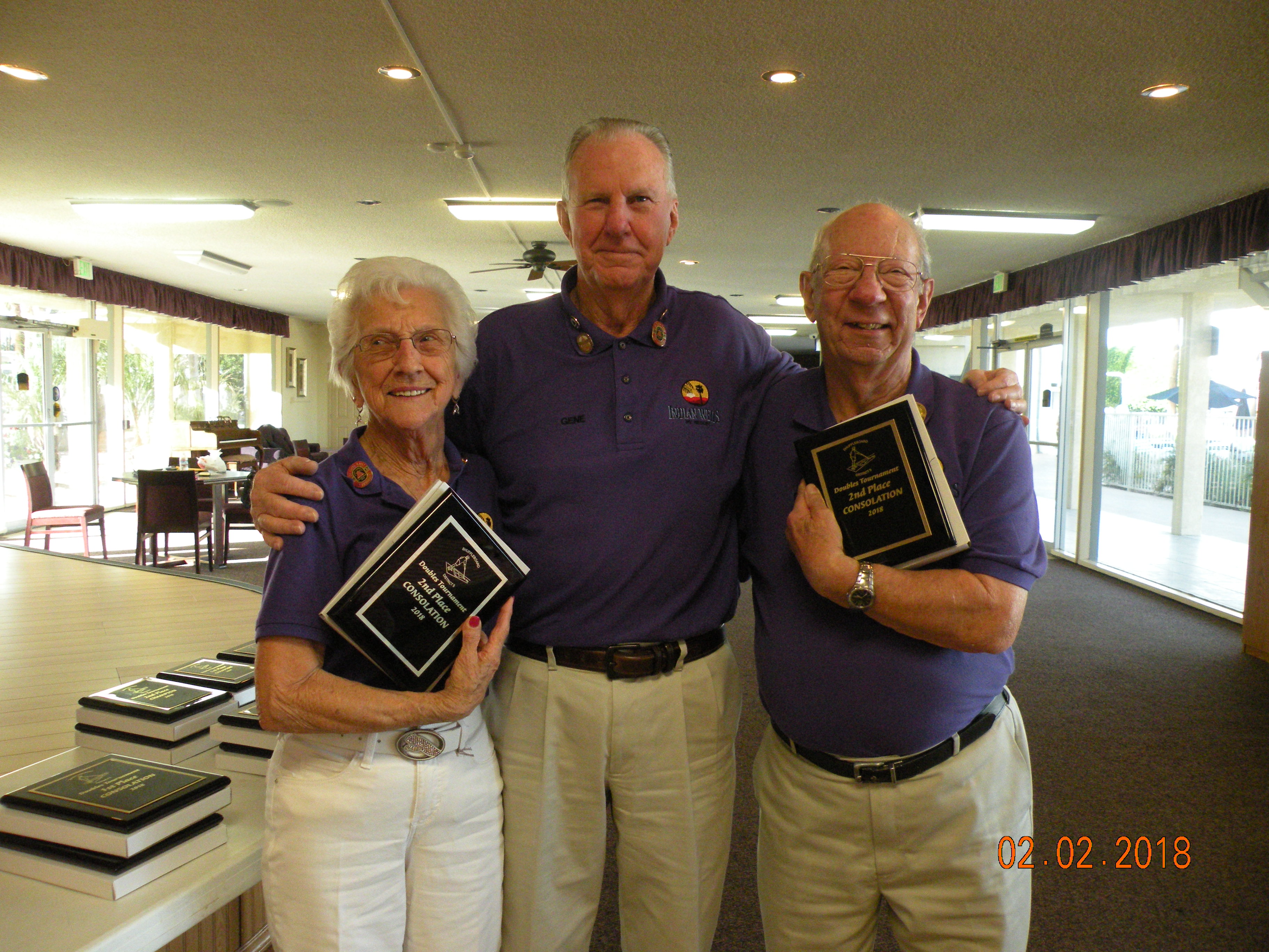 Louise Bryant & Dave Bolton, 2nd   Consolation.JPG