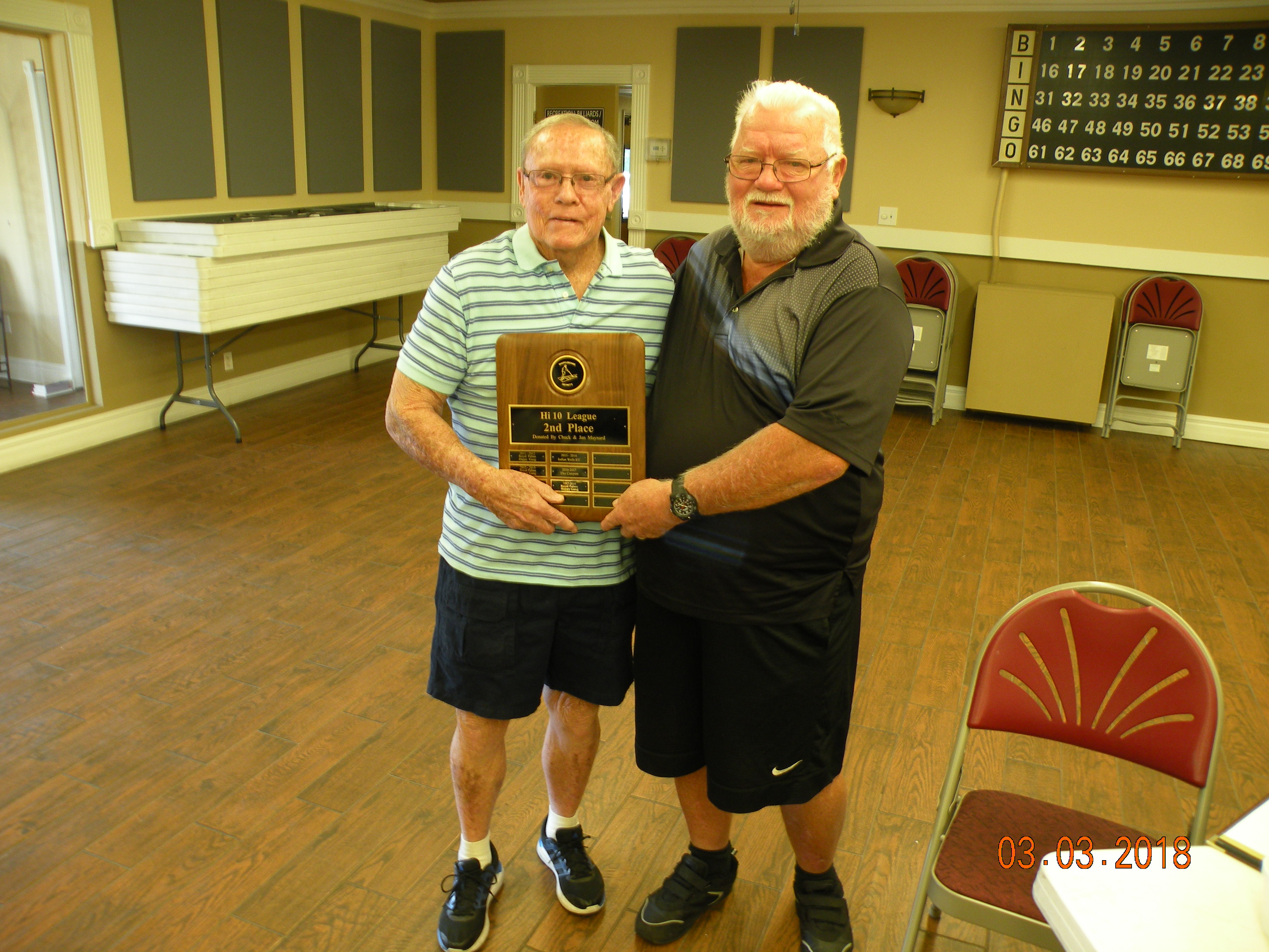 Royal Palms Happy Gang Receiving   2nd.JPG