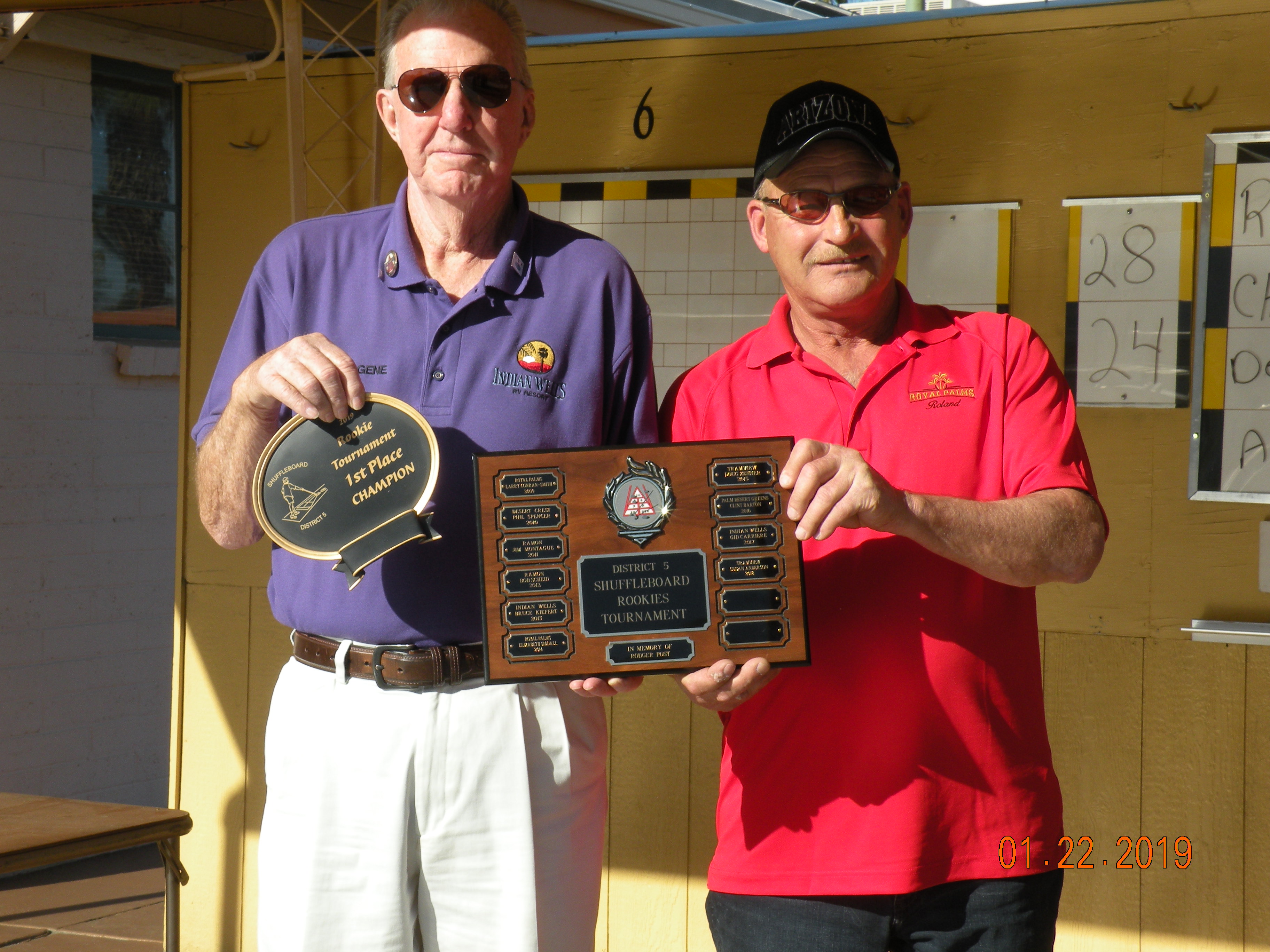 2019 Rookie Tournament - Championship -1st -Roland Marohn, Royal Palms.JPG